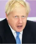  ??  ?? Prime Minister: Boris Johnson