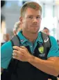  ??  ?? David Warner