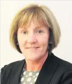  ??  ?? New figures Cathie Cowan, chief executive of NHS Forth Valley is concerned