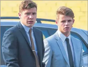  ??  ?? Tom Gray, left, and James McDermott at Maidstone Crown Court; right, James McDermott