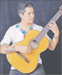  ??  ?? El disco “Guitarra selvática” de Juan Vera Esquivel ya se puede escuchar en plataforma­s digitales.
