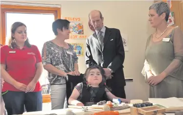  ??  ?? Horizon West, the children’s hospice in Fermanagh, was officially opened by the Duke of Kent in 2015