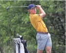  ?? JULIA MARTINS DE SA / MILWAUKEE JOURNAL SENTINEL ?? Sebastian Kasun is one of the players to watch for Marquette at the WIAA boys golf championsh­ips.