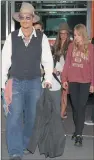  ?? PICTURE: SUPPLIED ?? GRATEFUL: Johnny Depp with his daughter Lily-Rose.