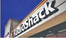  ?? AP FILE PHOTO/TONY GUTIERREZ ?? RadioShack, the nearly century-old electronic­s retailer, was ubiquitous for decades.