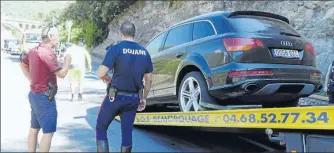  ??  ?? Douanes, police municipale, gendarmeri­e, une grosse opération anti-drogue