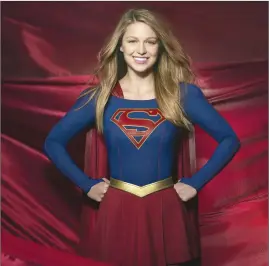  ??  ?? Melissa Benoist stars in “Supergirl”