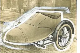  ?? ?? How many cars have a ‘boot’ this big? With the white bits showing where to trim to, this is how a photograph would be sent down to the press room if a ‘cut-out’ was required. Unfortunat­ely, no further details of this shoe-shaped outfit are available, but what a great job was made of it.