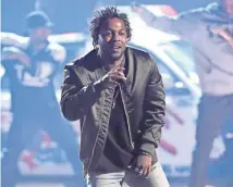  ??  ?? Kendrick, de 29 años, ya ha conseguido siete Grammys en su carrera.