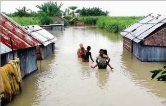  ??  ?? Flood ravaged areas of Anambra State