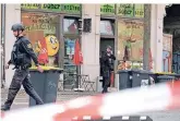  ?? FOTO: DPA ?? Der Täter schoss in einen Döner-Laden und tötete einen Besucher.