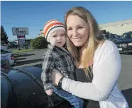  ?? JASON PAYNE/PNG ?? Jennifer Rowse, with 11-month-old Josiah, says she sterilizes her equipment, gets screened regularly and is happy to share her health records with those who buy her breast milk.