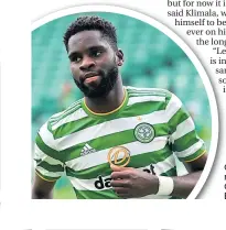  ??  ?? Celtic goal machine Odsonne Edouard