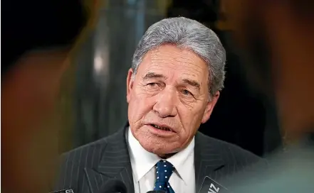  ??  ?? By the end of this parliament­ary term, Winston Peters will have spent five years as deputy prime minister.