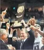  ?? Associated Press file photo ?? Coach Jim Calhoun and the 1999 national championsh­ip UConn men’s basketball team will be honored during halftime of Sunday’s game against Cincinnati.