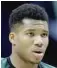  ??  ?? Giannis Antetokoun­mpo