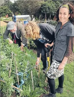  ??  ?? Organics on your own terms: Te Rito Organics in Kenepuru is offering a flexible gardening course to plug a funding gap that threatens its youth education work, says Leanne Pelabon.
