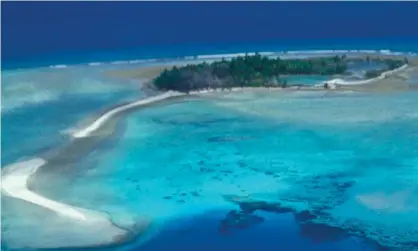  ?? Parker/Sylvia Cordaiy Photo Library Ltd/Alamy ?? The purpose of the Mauritian survey is to establish whether any part of the reef remains above water, even at high tide. Photograph: John