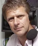  ??  ?? Creating a racket: Andrew Castle
