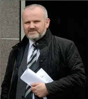  ??  ?? Accountant Douglas McAllister pleaded guilty at Glasgow Sheriff Court to embezzling £42,395 from his employer