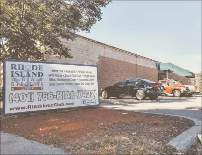 ?? Photo by Russ Olivo ?? The Rhode Island Athletic Club, formerly Woonsocket Health & Racquetbal­l Club, has been in operation for almost 40 years on Social Street, but the owners say it will shut down at the end of the month. The club was originally founded by Lt. Gov Daniel...