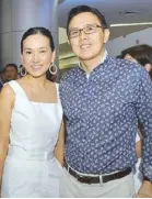  ??  ?? McDonald’s Philippine­s’ Cindy and Kenneth Yang.