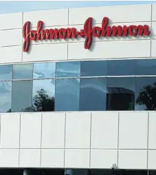  ?? /Reuters ?? Punished: A state court in Philadelph­ia has awarded $8bn in punitive damages against Johnson & Johnson for its alleged mishandlin­g of an antipsycho­tic drug blamed for causing adolescent boys to grow female-sized breasts.