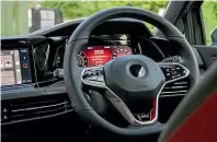  ?? ?? Volkswagen has confirmed it will be reverting to traditiona­l buttons on its steering wheels, rather than the newer touch pads.