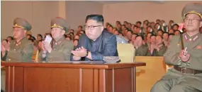  ?? Photo: BBC ?? North Korea insists it is entitled to have a nuclear and missile programme for self defence.