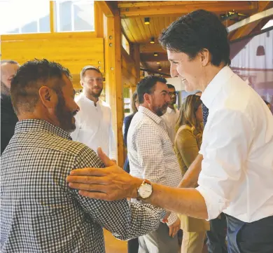  ?? HEYWOOD YU / THE CANADIAN PRESS ?? In a poll published Thursday, Canadians under the age of 24 were asked if Prime Minister Justin Trudeau
was “working in the best interests of their generation.” Seventy-one per cent responded “no.”