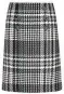  ??  ?? Laura Ashley A-line check skirt £42 (was £60)