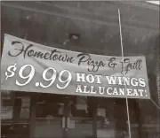  ??  ?? Hometown Pizza in Rockmart can be found at 246 W. Elm Street. They are open six days a week.