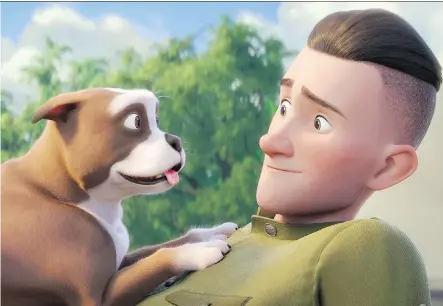  ?? FUN ACADEMY MOTION PICTURES ?? Sgt. Stubby: An American Hero centres on a successful canine soldier and the soldier who adopted him.