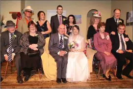  ??  ?? The Cast of Banteer Drama Groups 2014 production of ‘Wedding Fever’ .