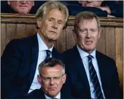  ??  ?? Rangers chairman Dave King (right)
