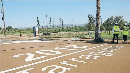  ?? VICENÇ LLURBA ?? Además de las instalacio­nes deportivas, el anillo olímpico cuenta con un gran parque de 25 hectáreas