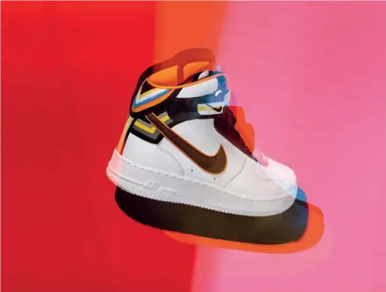  ??  ?? Carton plein pour la “AF1 by Riccardo Tisci”, sortie en 2014.