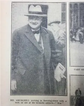  ?? Photograph: Daily Herald ?? The picture which led to the controvers­y, published on the back page of the Daily Herald on 4 June 1929.