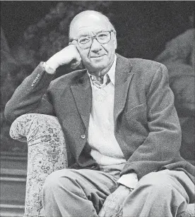  ?? SARA KRULWICH
NYT ?? Neil Simon, the playwright whose name was synonymous with Broadway comedy and commercial success in the theatre for decades, neverthele­ss suffered at the pen of critics.