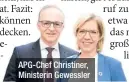  ?? ?? APG-CHEF Christiner, Ministerin Gewessler