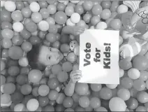  ?? Photo submitted by Lethbridge Early Years Coalition ?? Michael, age 3, enjoying some play time in the Park Meadows ball pit.