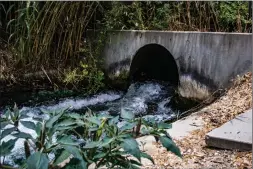  ?? Jim Holt/The Signal ?? The green light was given for Newhall Land to build a salt-reducing plant that would take in a portion of the water treated and released by the Valencia Water Reclamatio­n Plant last week.