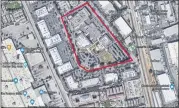  ?? GOOGLE MAPS ?? The 30-acre Milpitas site is near the corner of Gibraltar Drive and South Milpitas Boulevard, outlined in red.