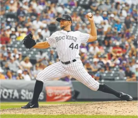  ?? Andy Cross, The Denver Post ?? Injuries have limited Rockies starting pitcher Tyler Anderson, above, this season, but the veteran left-hander appears likely to be in the rotation during the postseason, should Colorado make it that far. He has a 5-5 record.