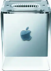  ??  ?? The new Apple silicon-based Mac Pro may bring back memories of the Power Mac G4 Cube.