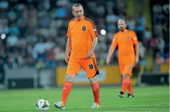  ??  ?? Erdogan FC… Basaksehir are the favoured club of the Turkish president