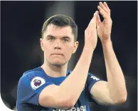  ??  ?? Everton’s Michael Keane