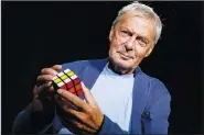  ?? (File Photo/AP/Richard Drew) ?? Professor Erno Rubik, shown Sept. 18, 2018, in New York, is the inventor of the Rubik’s Cube.