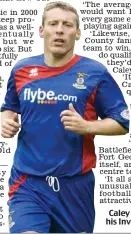  ??  ?? Caley favourite: Wilson in his Inverness playing days