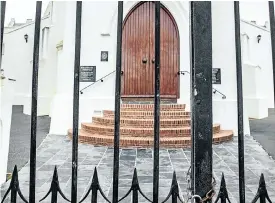  ?? Picture: Gallo Images/Jacques Stander ?? President Cyril Ramaphosa announced this week that places of worship such as churches, temples, synagogues and mosques will reopen tomorrow.